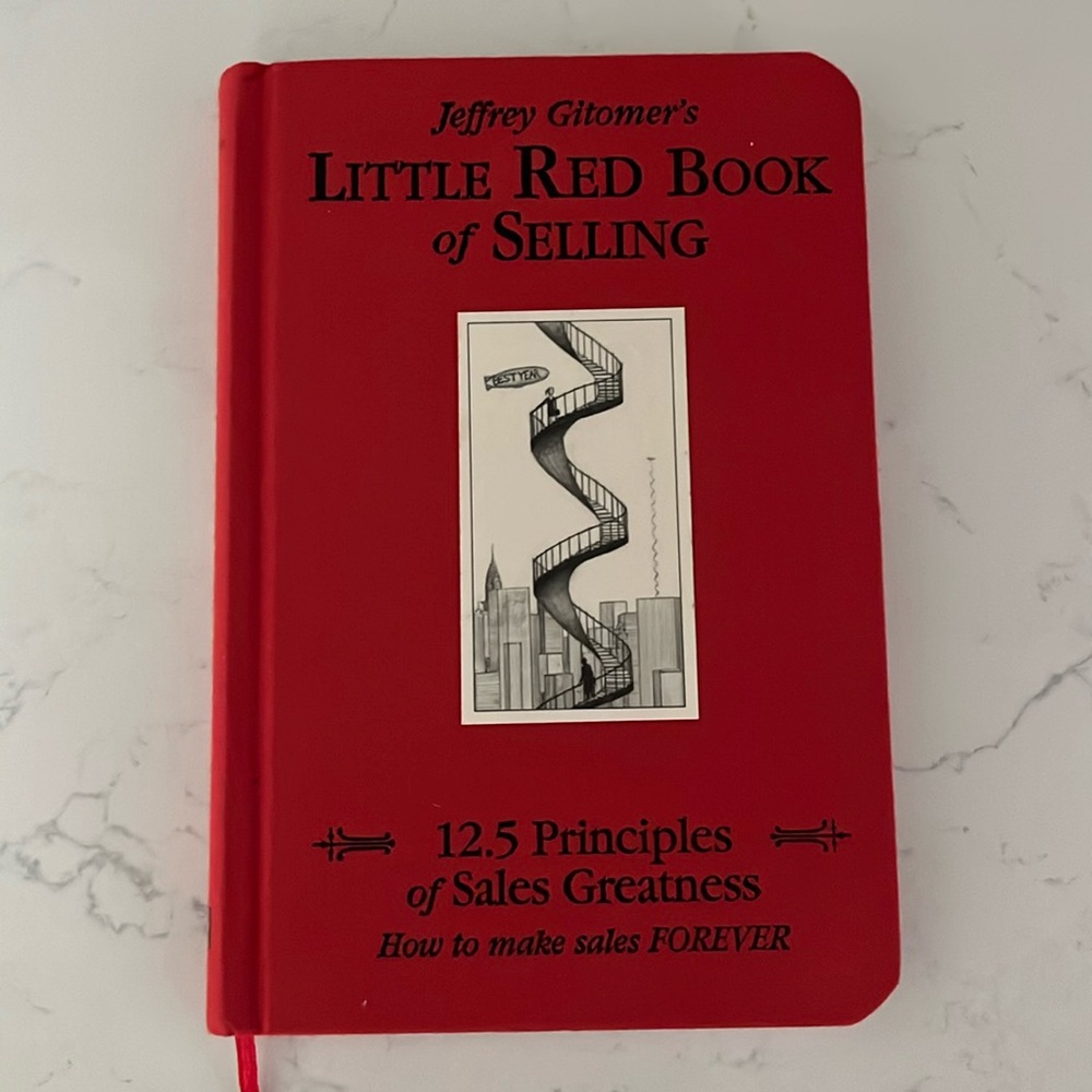 Gently Used Little Red Book of Selling Motivational Sales Book
